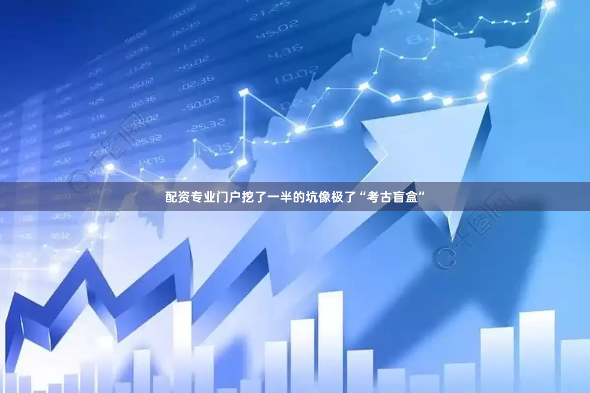 配资专业门户挖了一半的坑像极了“考古盲盒”